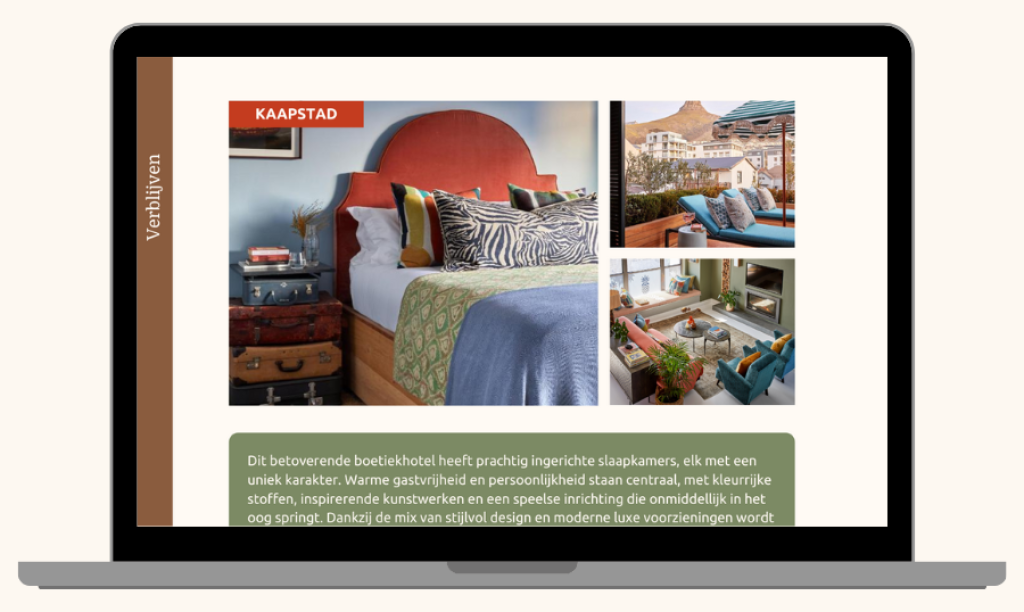 Inspiratie brochure Zuid-Afrika reizen gezin familie